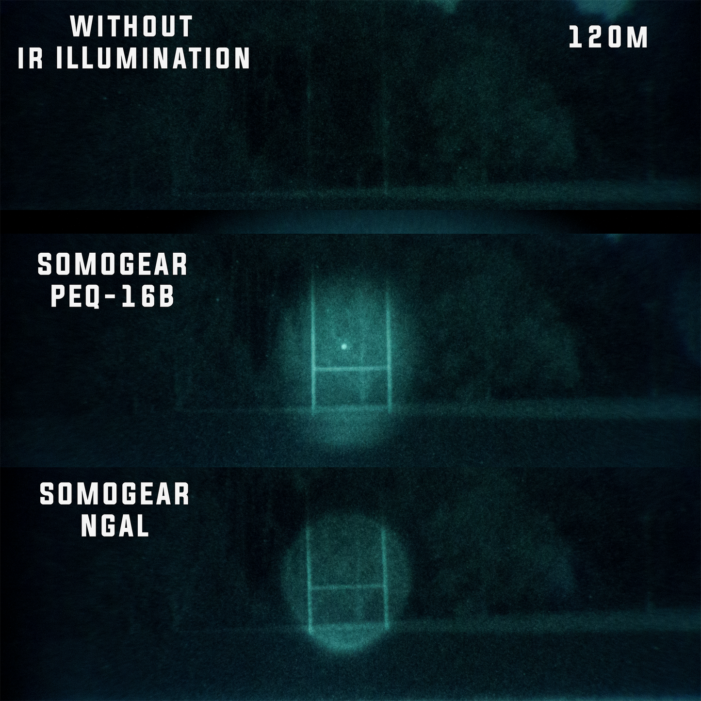 SomoGear PEQ-16B Aiming Laser Flashlight + VSCEL Illuminator