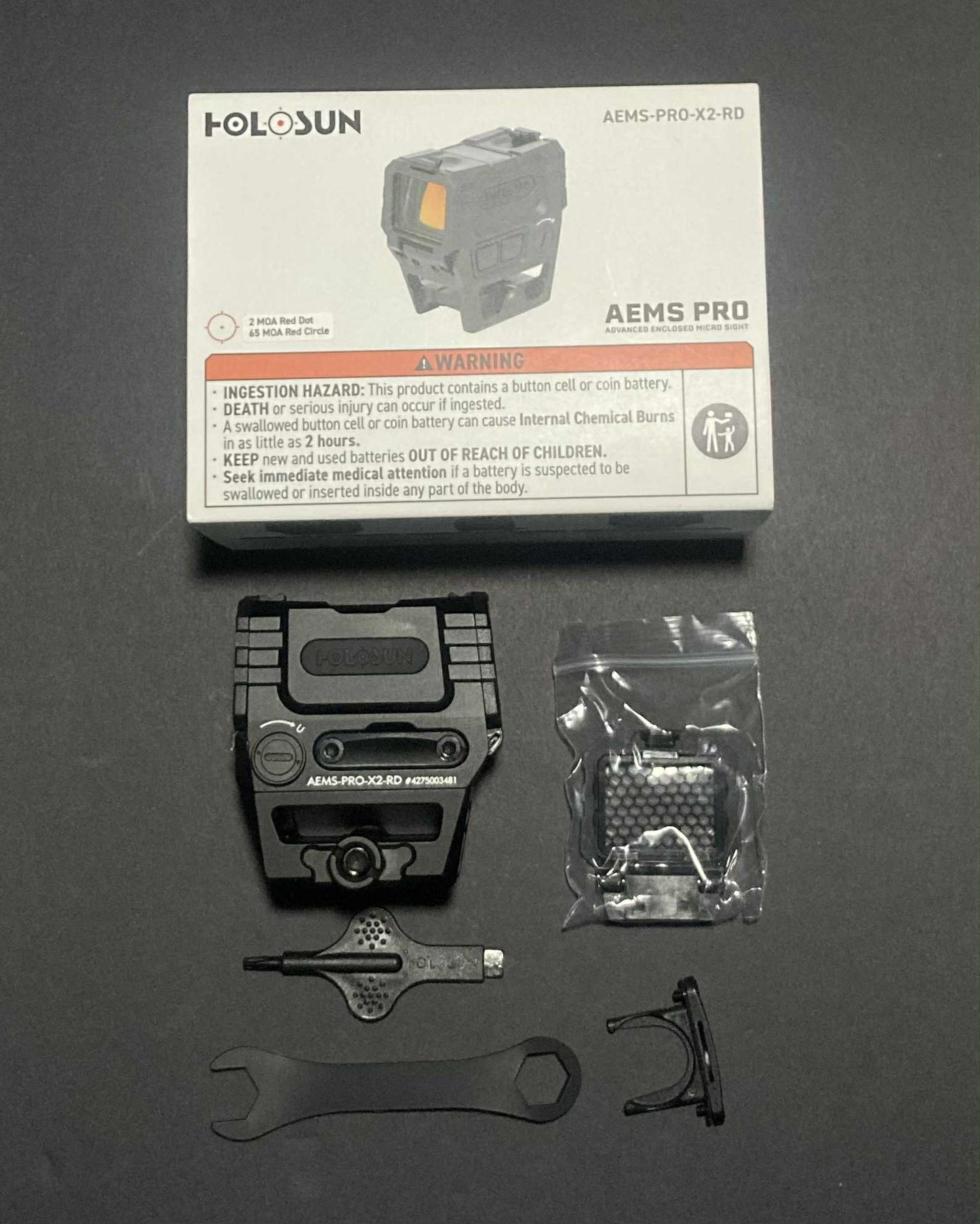 HOLOSUN AEMS-PRO-X2-RD