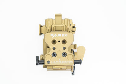 Cadex Low Profile Flip-up NVG Mount