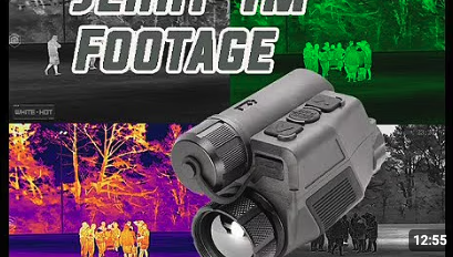 Jerry YM2.0 thermal imaging footage showing multiple color modes