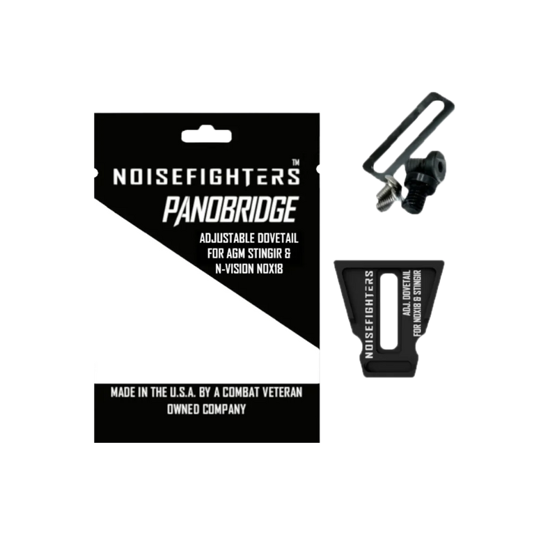 Fore-Aft Adjustable Dovetail for NOX18, MH25, RH25, StingIR, STRIDE ST6