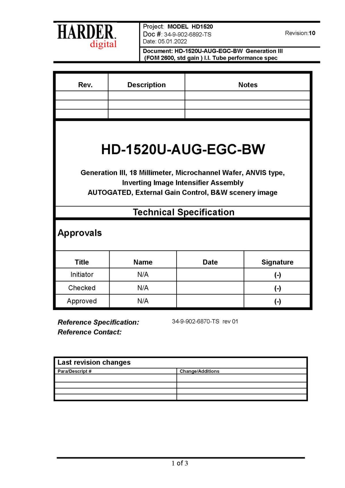 Harder Digital Gen3  2600 FOM