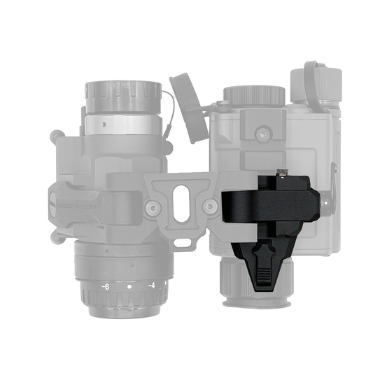 Polymer QD Adapter for mounting RH25, PFalcon640 and NOX-18 to Panobridge Mk3