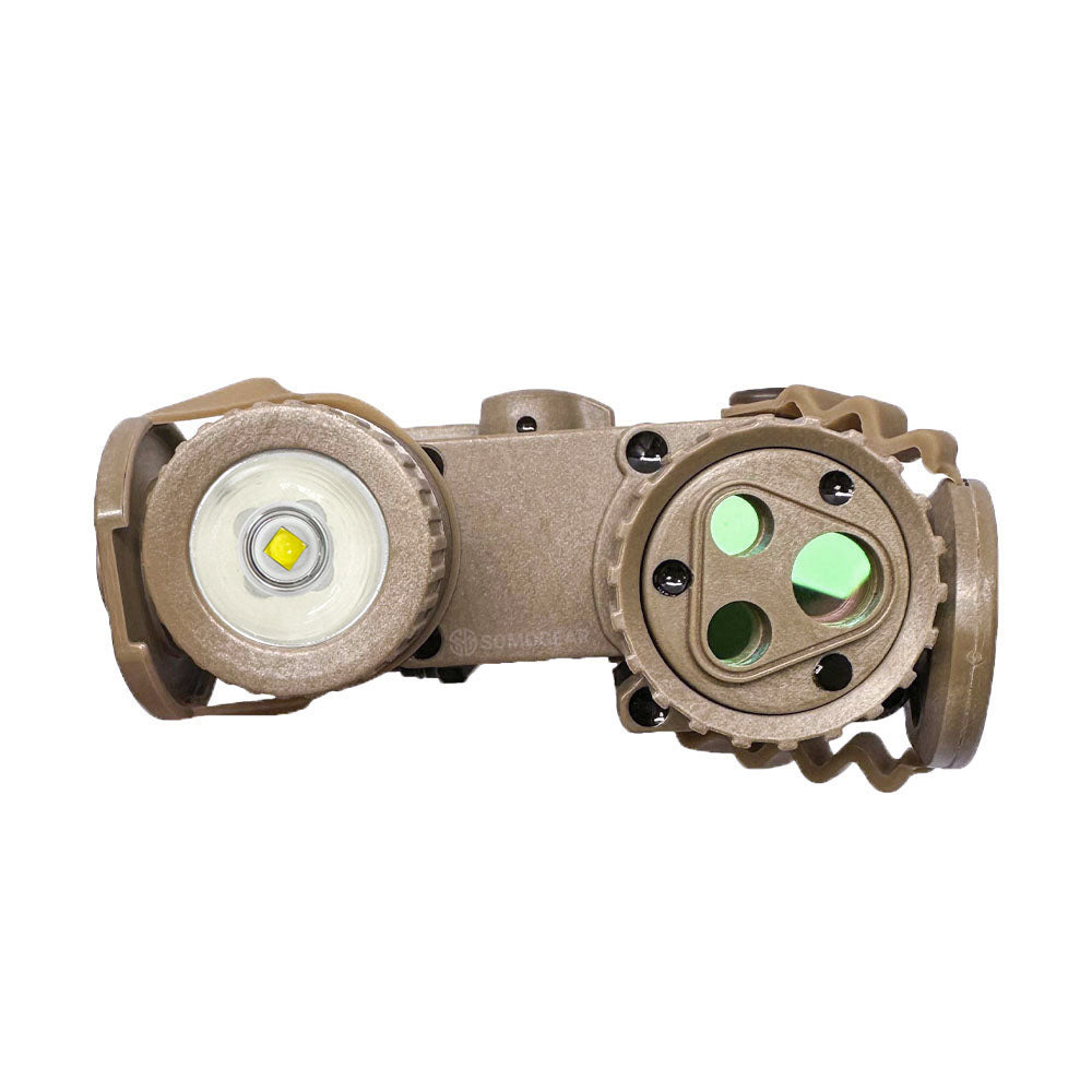 SomoGear PEQ-16B Aiming Laser Flashlight + VSCEL Illuminator