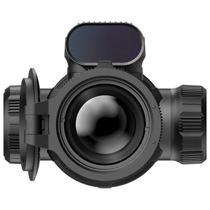 Night Raider BOLT L35R thermal riflescope with 35mm lens, 3.5x optical zoom, and integrated laser rangefinder.