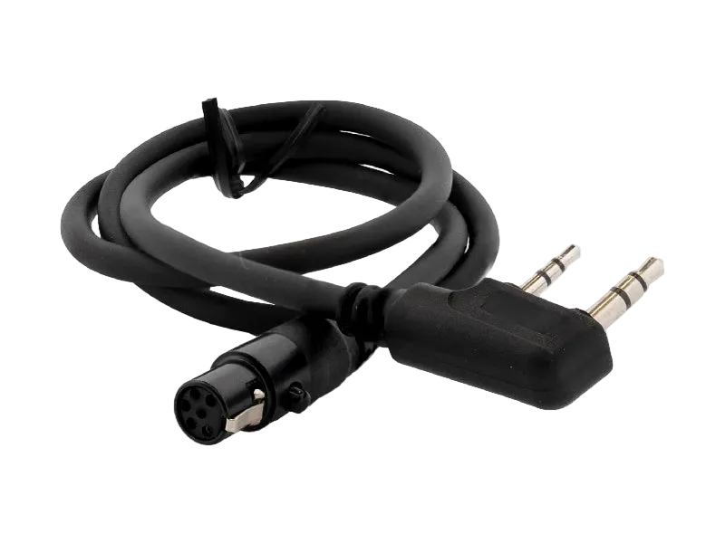 Falconclaw PTT Cable – Kenwood 2-Pin